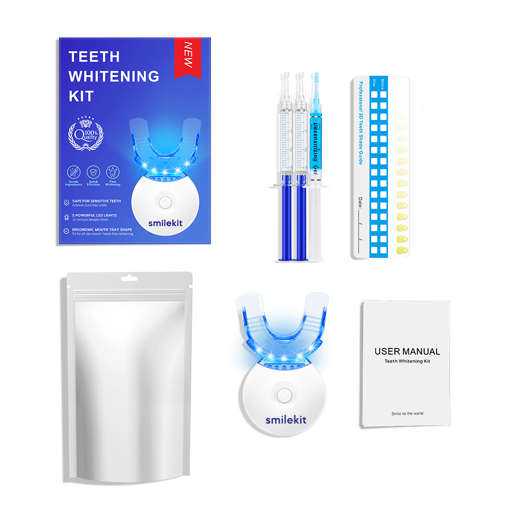 Teeth Whitening Gel Peroxide - 치아 미백 키트 - 35% 카바마이드