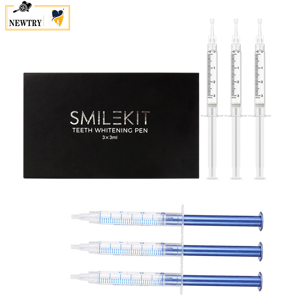 Teeth Whitening Gel Peroxide - 부티크 선물 상자 포함 치아 미백