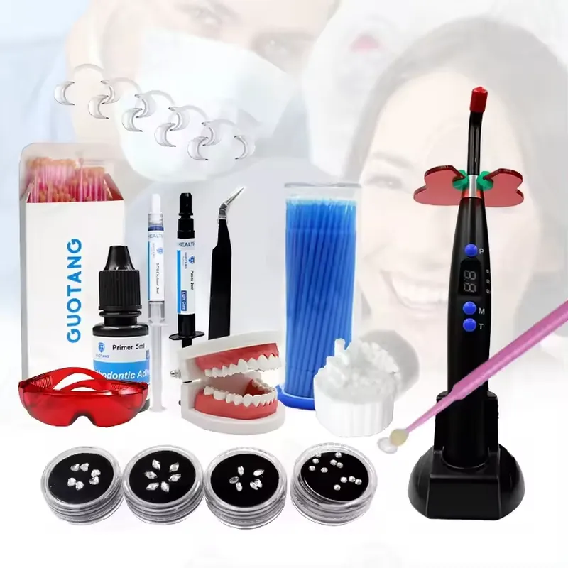 【CHIMU HOME】 전문가용 DIY 메이크업 치아  - Tooth Gem Kit 리뷰 및 가격