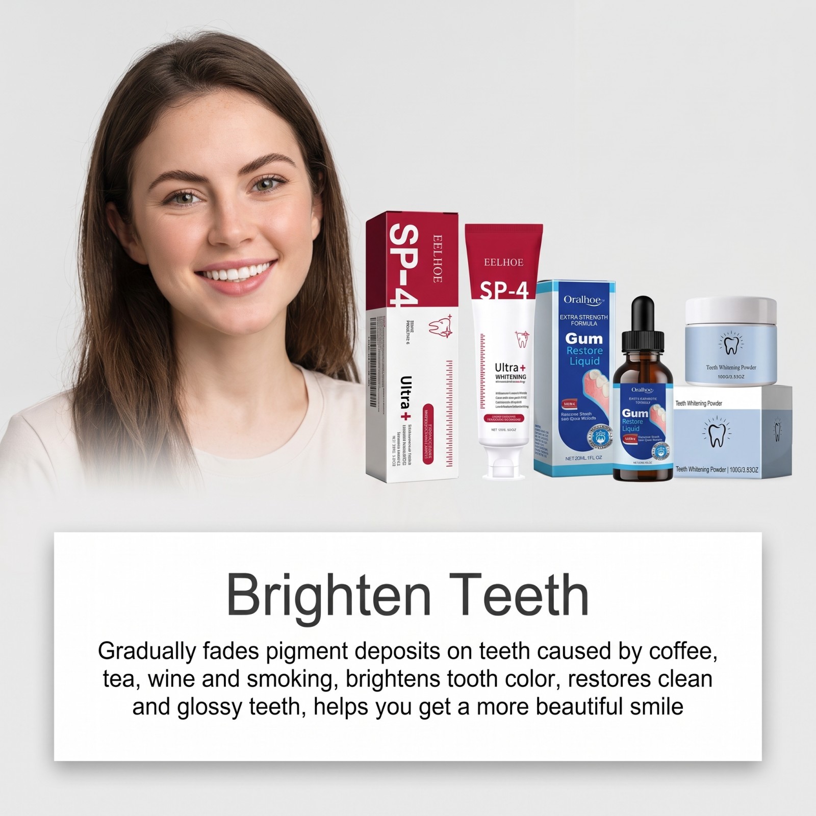 구강 관리 콤보 세트 미백 치약 구강청결제 치아 미백  - Teeth Whitening Gel Peroxide 리뷰 및 가격