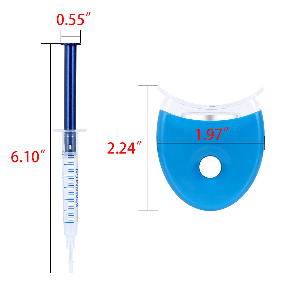 1 세트 치아 미백 44% 과산화물 치과 표백 시스템  - Teeth Whitening Gel Peroxide 리뷰 및 가격